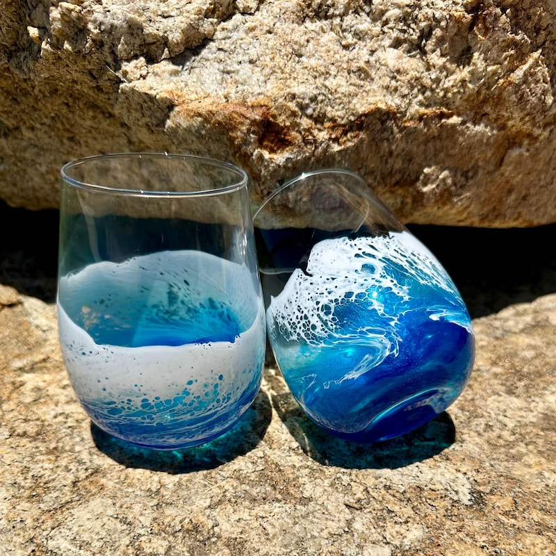Ocean Glasses - Etsy