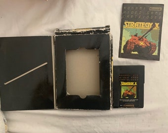 Strategy X  (Atari 2600) - Boxed with manual