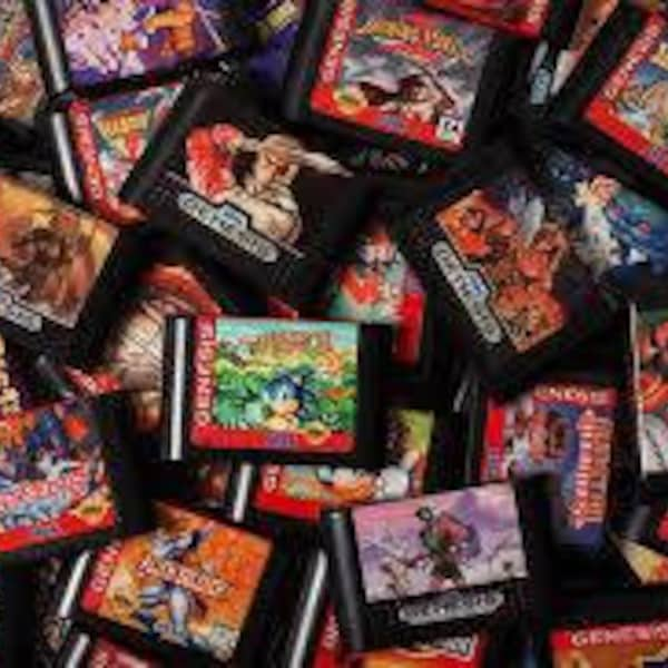 Sega Genesis Games - Pick from List - Tested/working