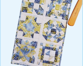 Fresh Linen Mini Quilt PDF Pattern, Sewing Pattern, Quilt Pattern, Digital Download, Video Tutorial