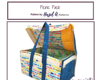 Picnic Pack PDF Pattern, Sewing Pattern, PDF Project