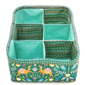 Divide and Organise Basket PDF Pattern, Sewing Project, PDF Pattern, Sewing Pattern