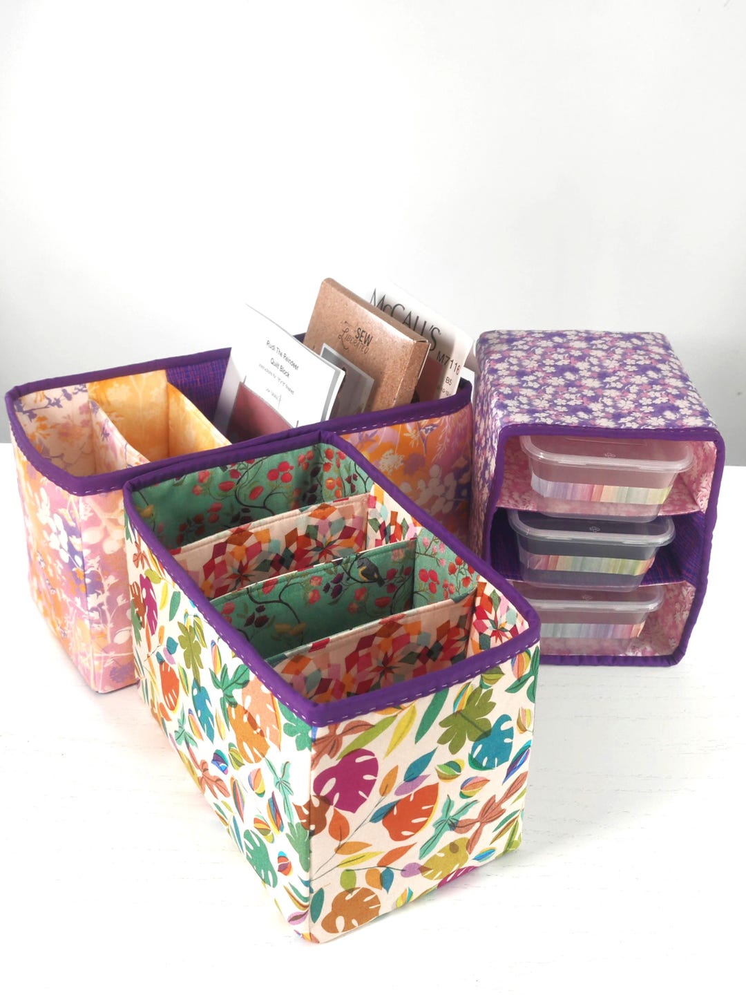 Versatile Storage Caddy PDF Pattern, Sewing Project, Video Tutorial ...