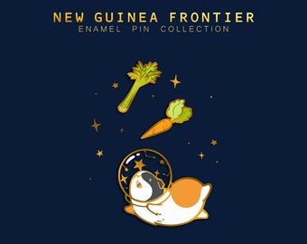 New Guinea Frontier Pin Set