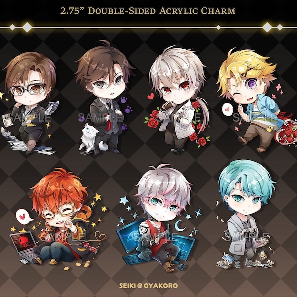 MM 2.75" Double-Sided Acrylic Charm