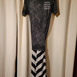 reworked small t-shirt dress