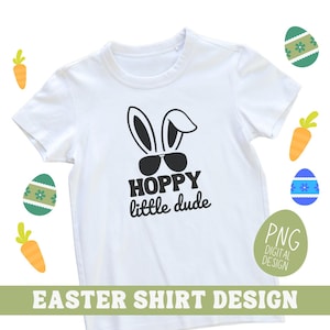 Hoppy Little Dude paasshirtontwerp