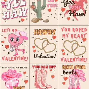 San Valentín retro occidental