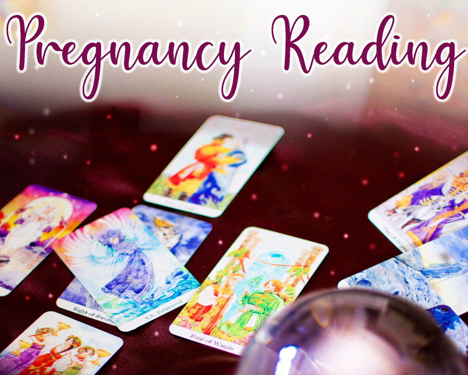 Pregnancy Tarot Reading When Will I have a Baby Am I Etsy