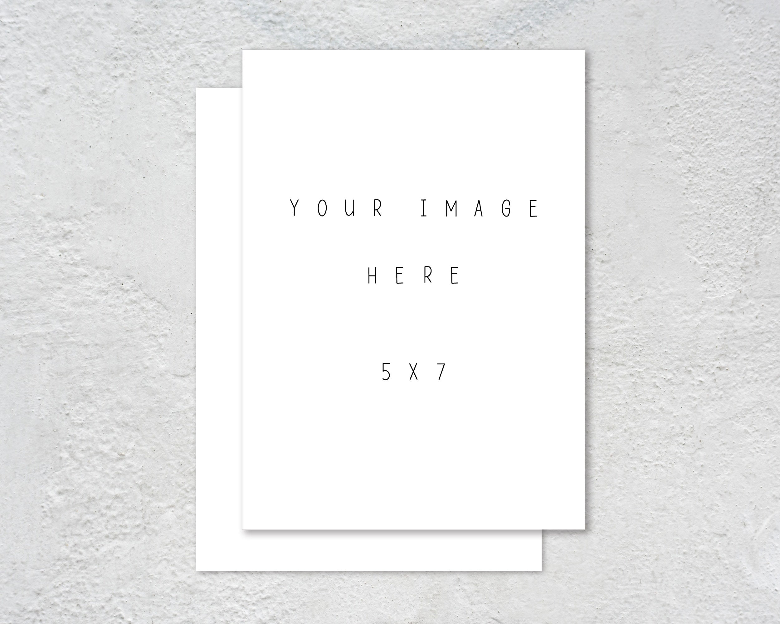 Download 5x7 Card Mockup White envelope l Birthday Card mockup l | Etsy