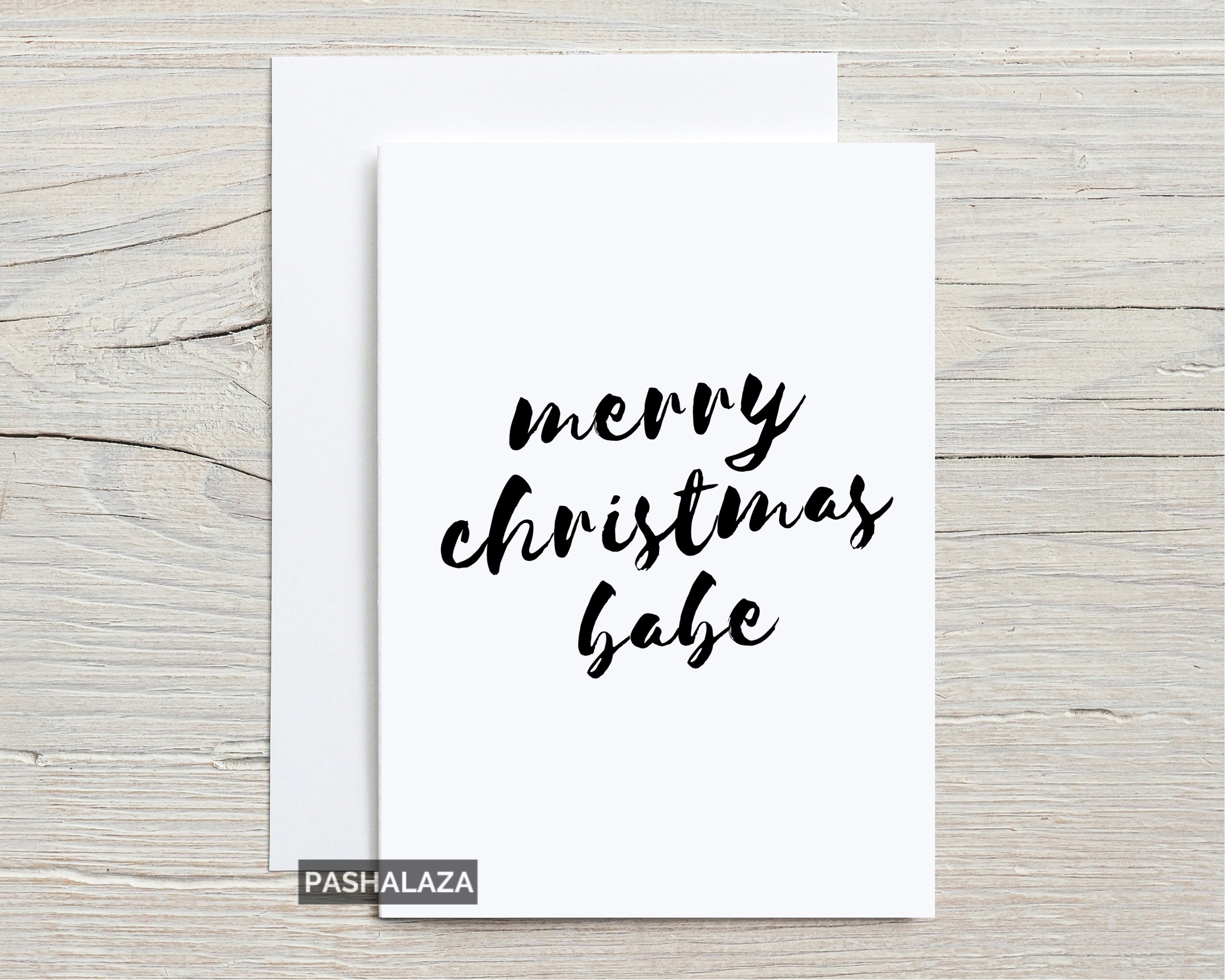 Frohe Weihnachten Babe Karte für Frau Freund Tochter Partner | Etsy