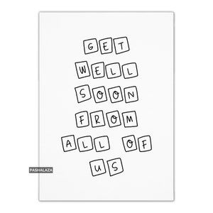 Carte Bon rétablissement pour homme et femme, Carte Bon rétablissement pour homme et femme, Cartes Bon rétablissement, Carte Bon rétablissement pour un ami, Cadeau Bon rétablissement