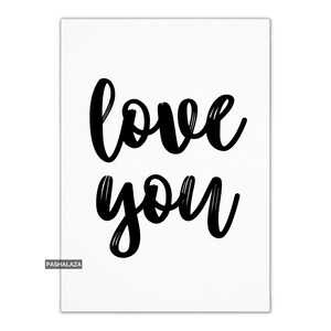 Biglietto d'amore per lei o per lui, biglietto originale per fidanzato, fidanzata, marito o moglie, biglietto d'anniversario