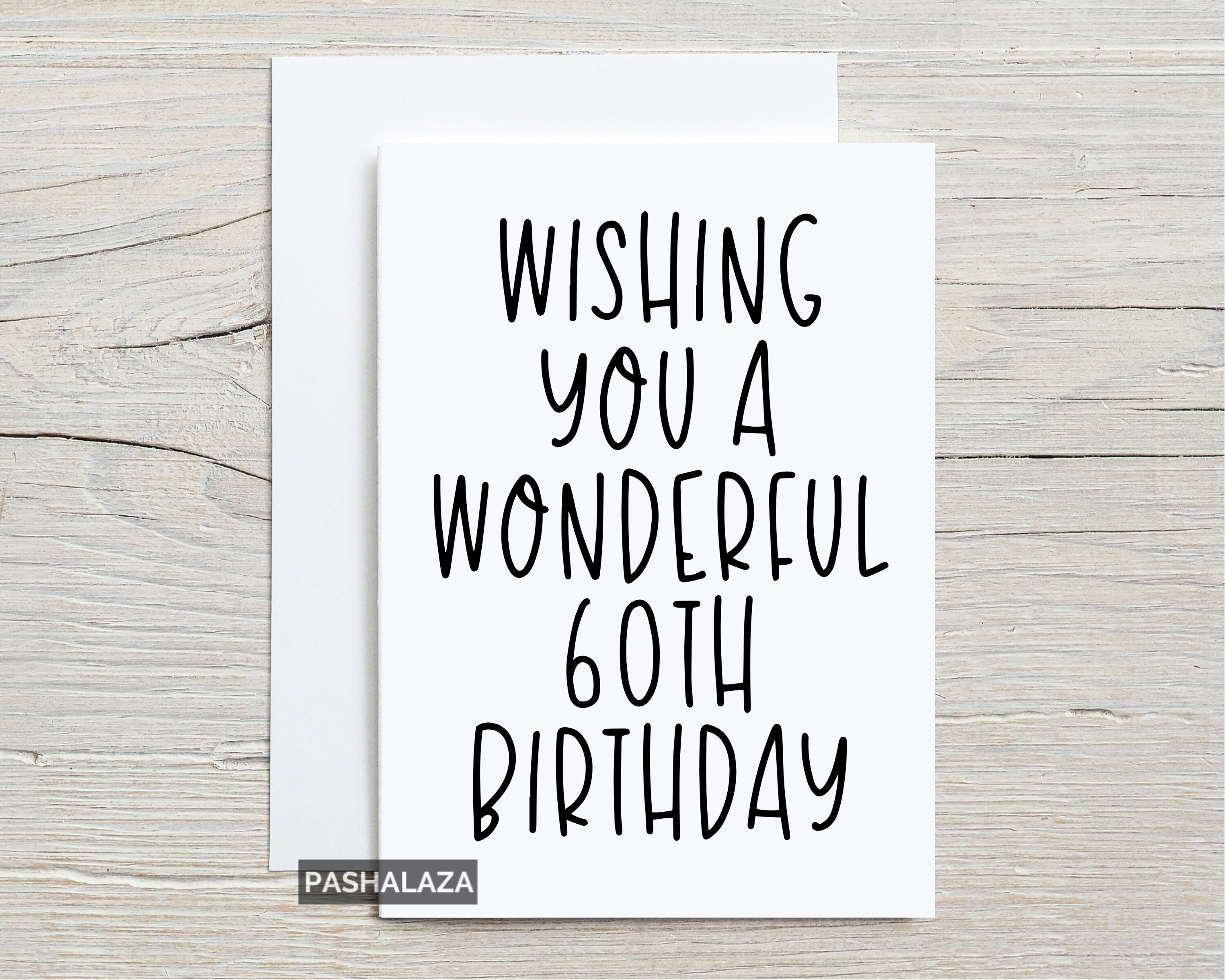 60th Birthday Cards For Men