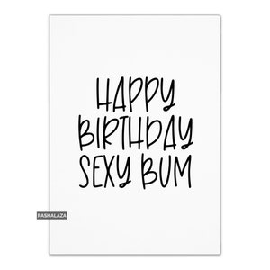 Carte d'anniversaire drôle pour lui ou elle, carte de blague pour mari, femme, petit ami, petite amie, carte d'anniversaire coquine pour homme et femme, unique, cadeaux