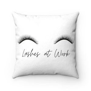 Lashes, long lashes, lash pillow, esthetician, gift for her, mascara