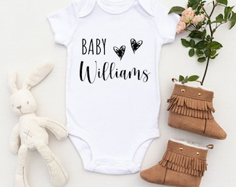 Personalised Baby Grow Baby Announcement, Custom Baby Grow Pregnancy Announcement, Baby Vest, Bodysuit, New Baby Gift, Baby Shower Gift 2022