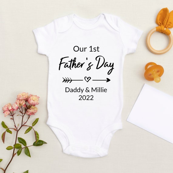 My first fathers store day baby grow