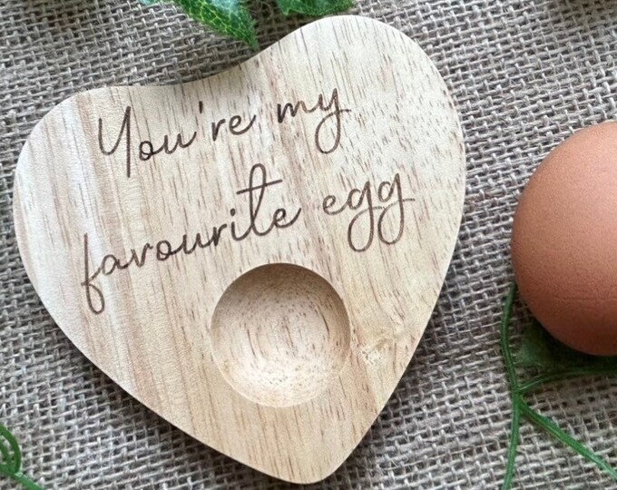 You’re my favourite egg, egg holder, gag gift, present for her, Mother’s Day gift, ring holder