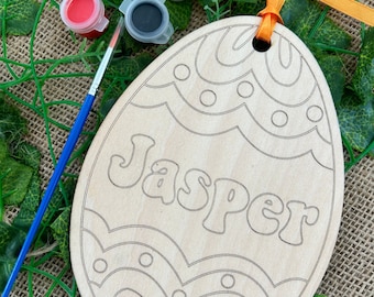 Easter egg paint kit, Custom name paint kit, Easter name, Easter basket filler, Personalised Easter gift, Paint kit for Easter, Easter craft