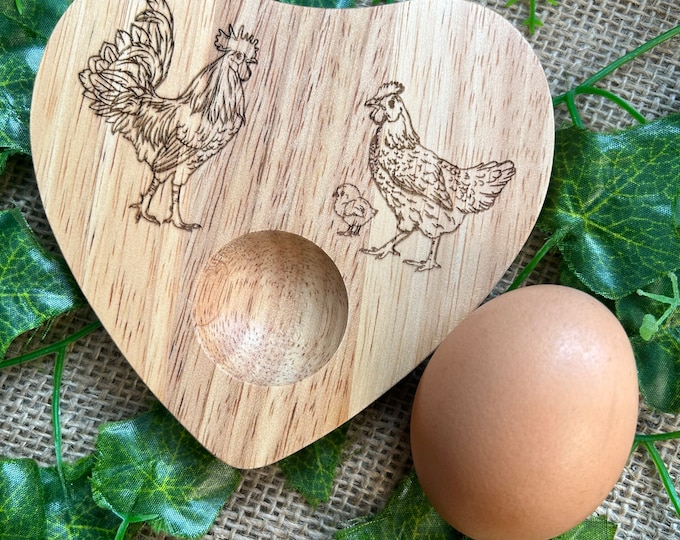 Chicken egg holder, wood ring holder, egg board, mini egg holder, chicken lover, Mother’s Day gift, farm house egg board