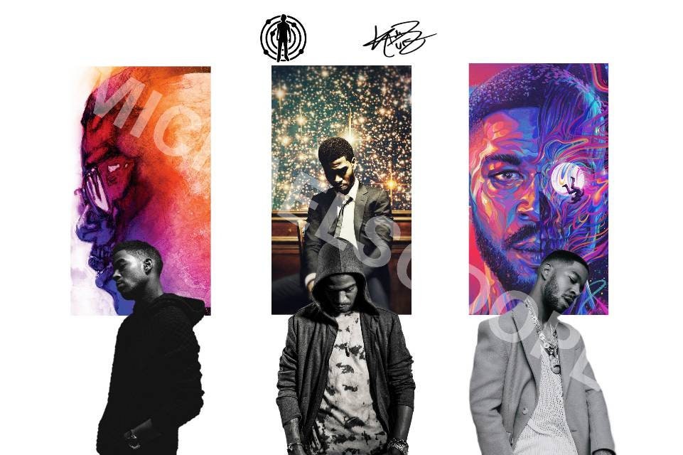 Kid Cudi Man on the Moon Album Poster Etsy Ireland