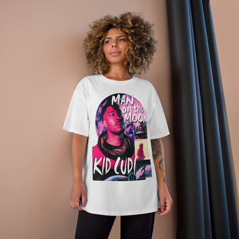 Kid Cudi Merch Man on the Moon Graphic Tee Etsy