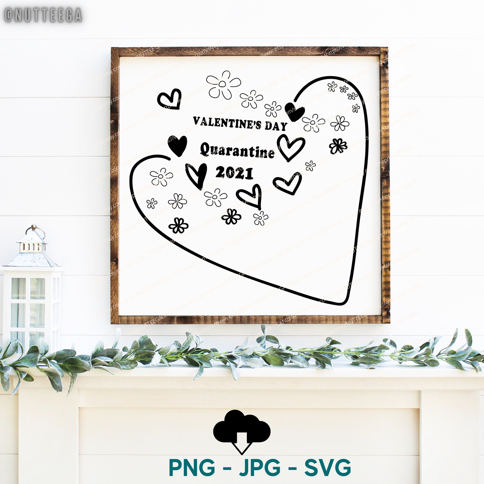 Download Valentine's Day Quarantine 2021 svg/valentine's gift | Etsy