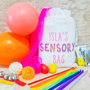 Personalised Sensory Bag | New Born Gift Box | Birthday gift | Sensory Christmas Gift | Sensory Bag | Baby Sensory Box | 1st Birthday