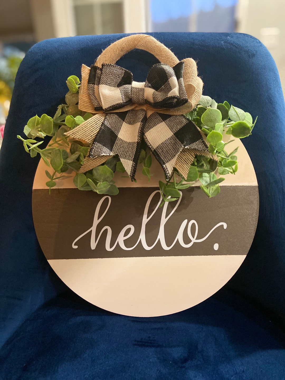 Sen Hello. Sign Hello Sign - Etsy