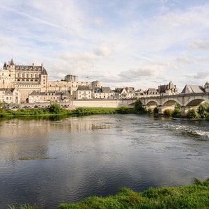 Castle in France set 4,France Photography,French Home Decor, Château de Gien,Castle Canvas Art, French Art,French Architecture
