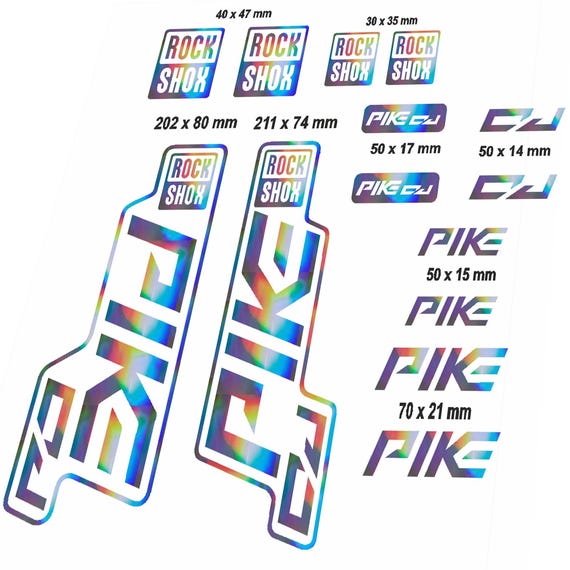 Rockshox pike decals 2019 discount