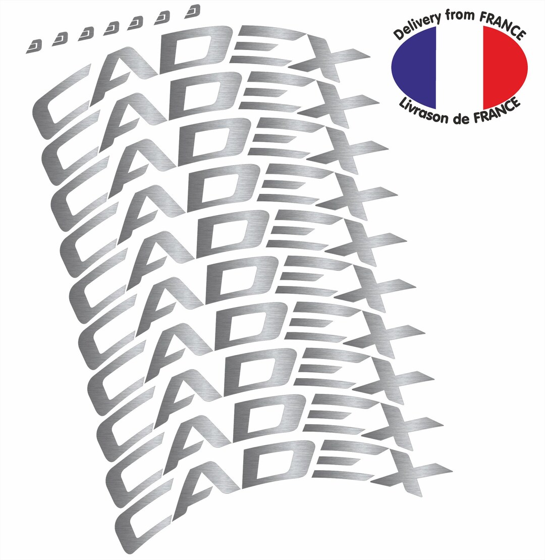 Custom Decals Stickers Fit for Road Wheels CADEX 40 MAX Disc Brake ...