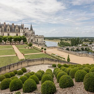 Castle in France set 4,France Photography,French Home Decor, Château de Amboise, Castle Canvas Art, French Art,French Architecture