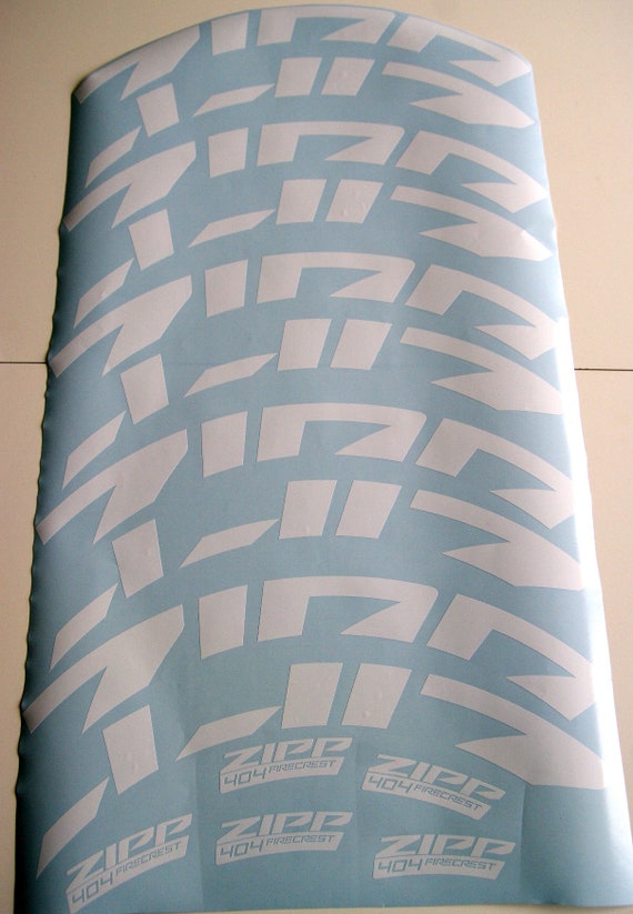 Custom Decals Set Fit Zipp 404 Firecrest 2020 Wheels.new Logo. Etsy