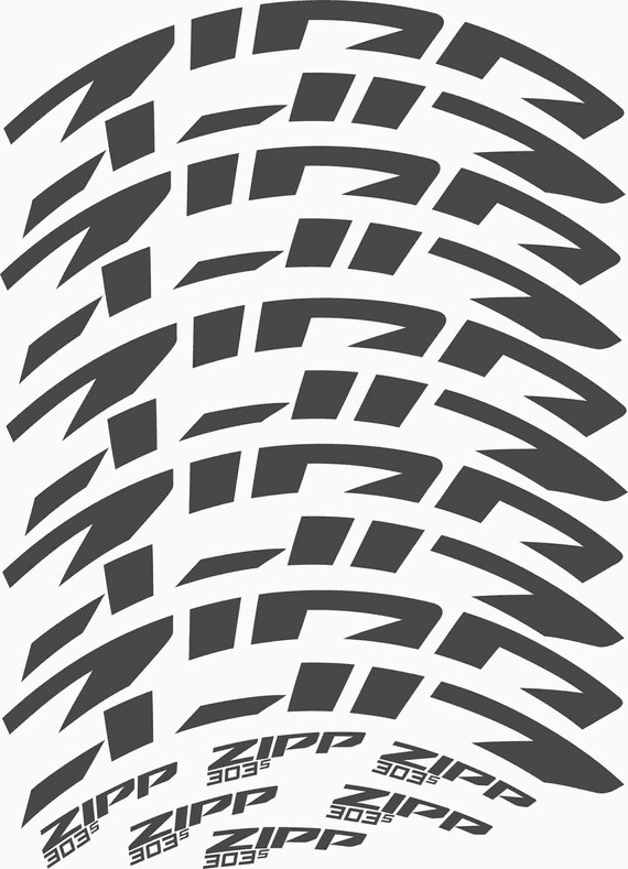 Stickers & Decals Custom Decals Stickers fit ZIPP 303S 2021 wheelset