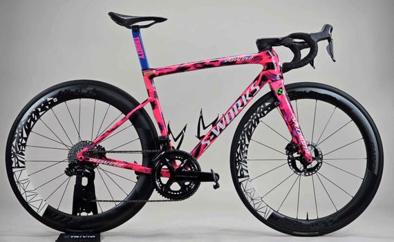 リムパターンステッカー、リム深さ50または60mm、Roval、ENVE、ZIPP