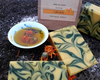 Calendula and Turmeric natural olive oil soap