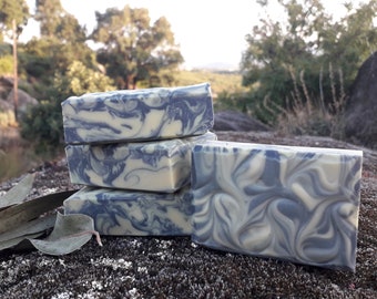Rustikale Eukalyptus- Seife 100% natürliche botanische Seife