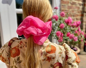 Sugar Pink Scrunchie. Any 2 PLAIN Scrunchies for 16 GBP see separate listing to purchase!