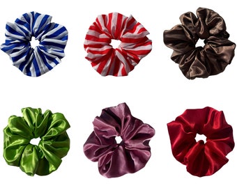 NEW colours!!!!!!! Giant Scrunchies. Any 2 PLAIN Scrunchies for 16 GBP see separate listing to purchase!