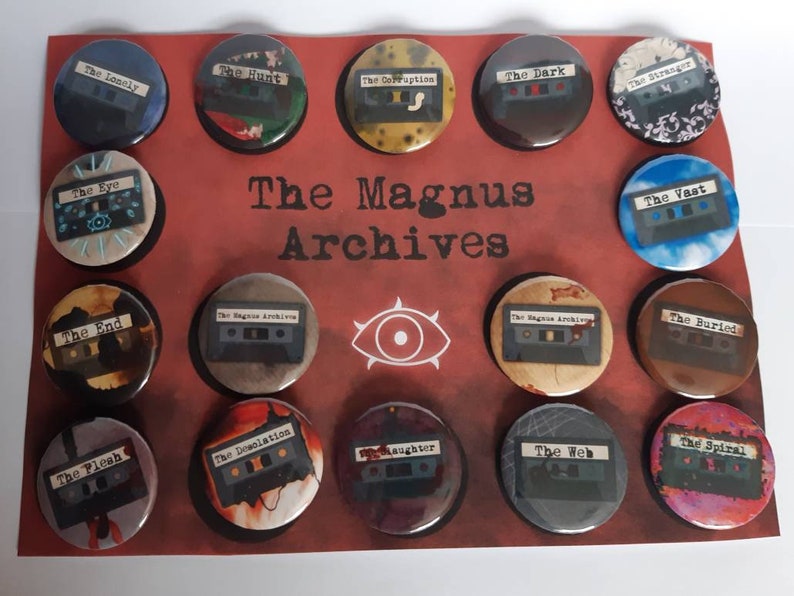 The Magnus Archives The Fears 32/58mm Badges image 4