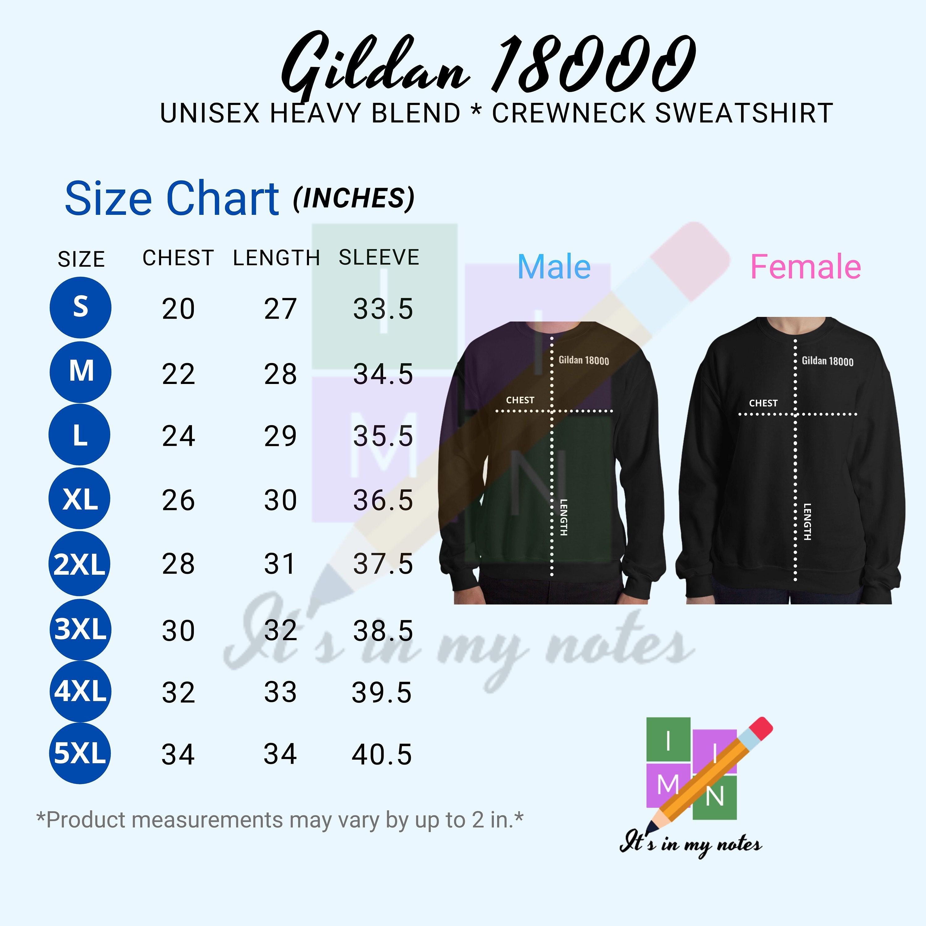 Sweatshirt Size Chart For Men