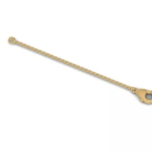 18ct Yellow Gold Chain Extender 2 Inch Necklace Or Bracelet Extension