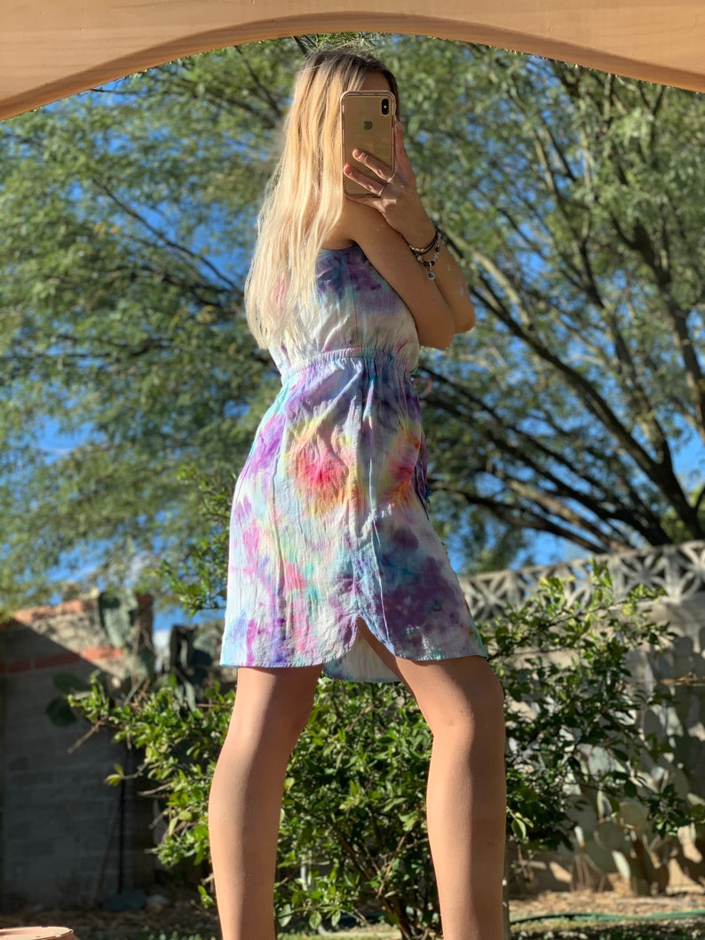 Rainbow Dyed Day-dress