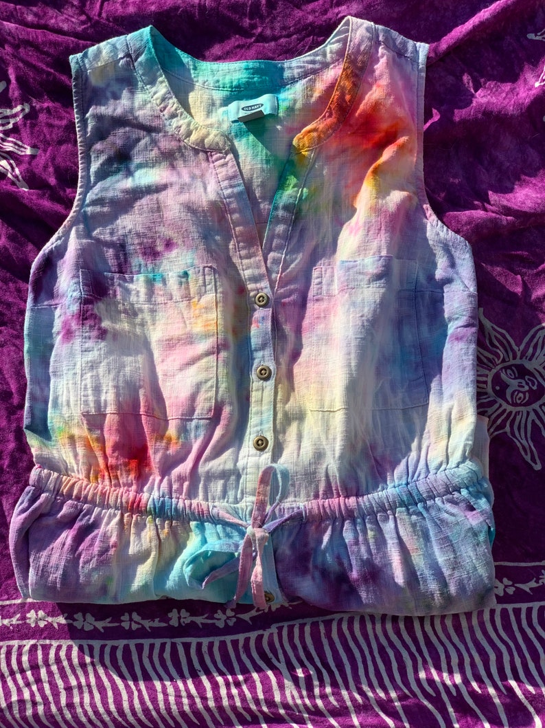 Rainbow Dyed Day-dress