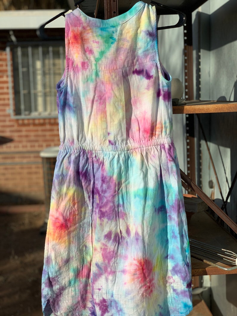 Rainbow Dyed Day-dress
