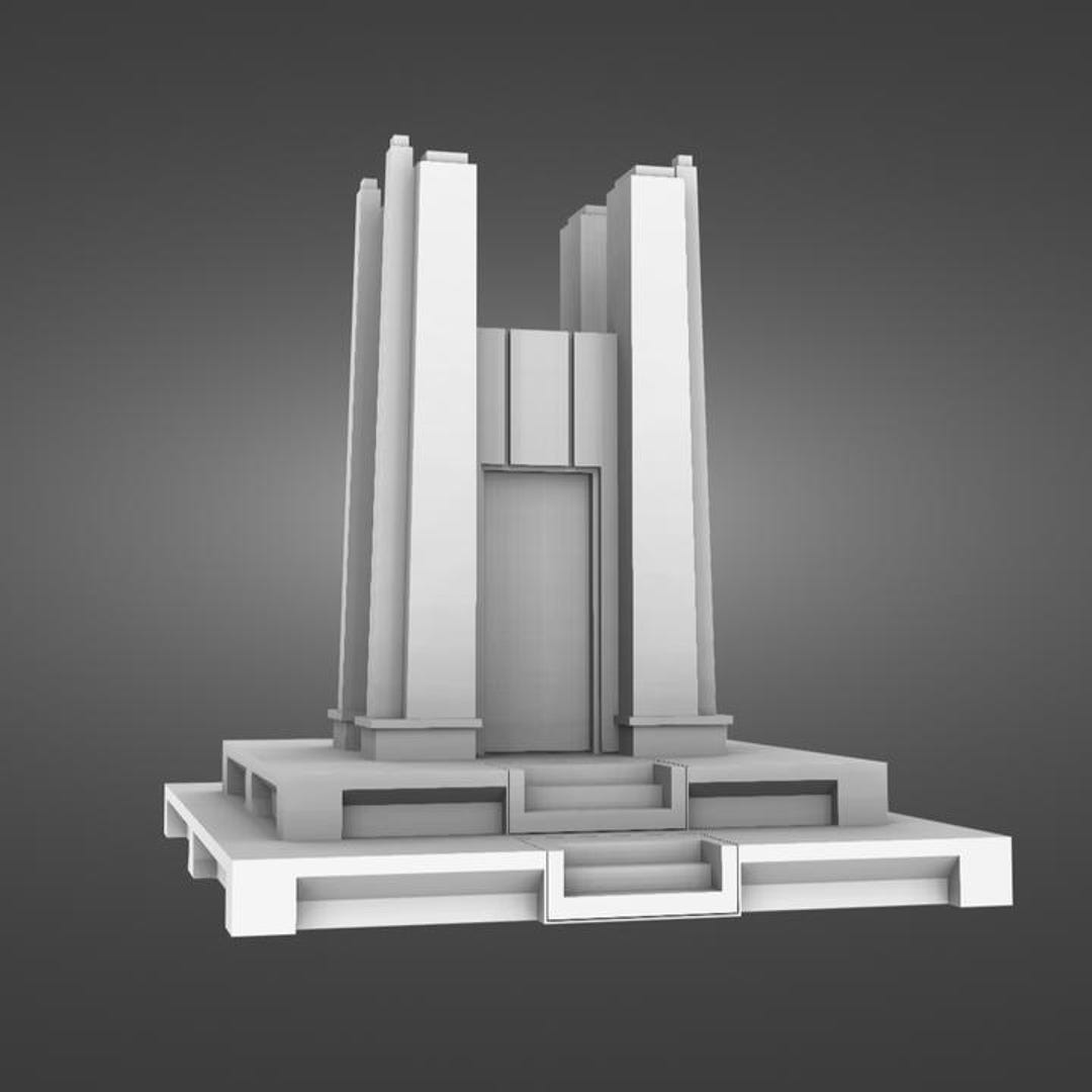 Monument, Capture Point or Shrine. 3D Printable File for 28mm / 32mm ...