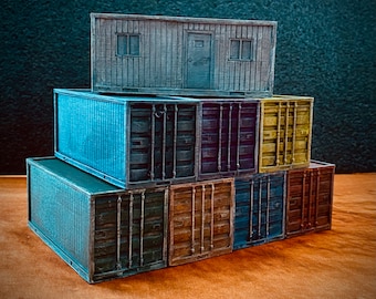 Shipping Containers & Construction Site Container Office - 3D Printable Files