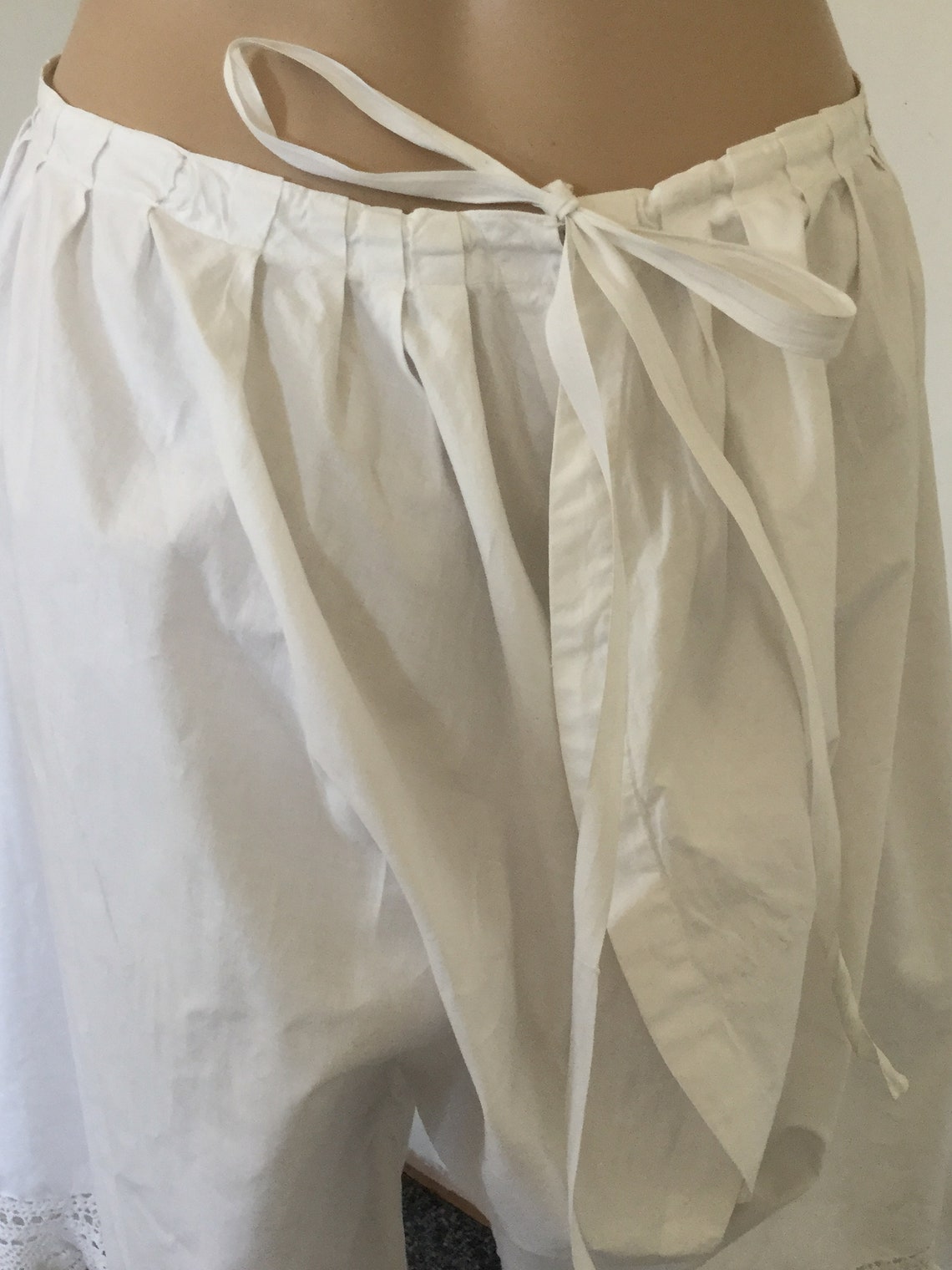 Victorian or Edwardian Antique Cotton Crotchless Knickers With - Etsy